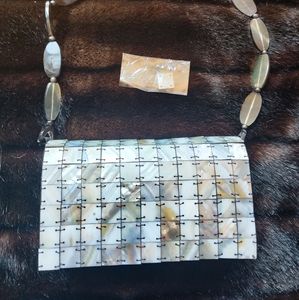 👛Mother of Pearl Shell Purse